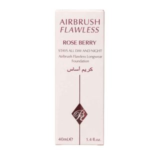 تصميم بدون عنوان (15) Airbrush Flawless Rose Berry كريم اساس روز بيرى