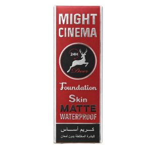 تصميم بدون عنوان (4) كريم أساس مايت سينما Might Cinema Matte Waterproof