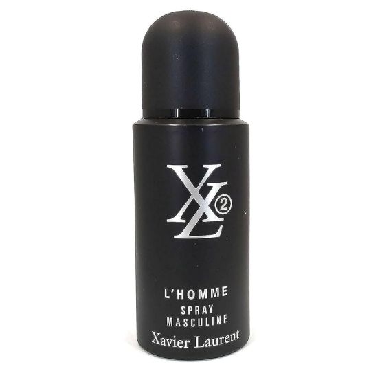 اكس ال بخاخ للجسم للرجال اسود - 150 مل x 2