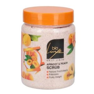 سكراب للجسم خوخ  من بايولوكس ، 500 مل